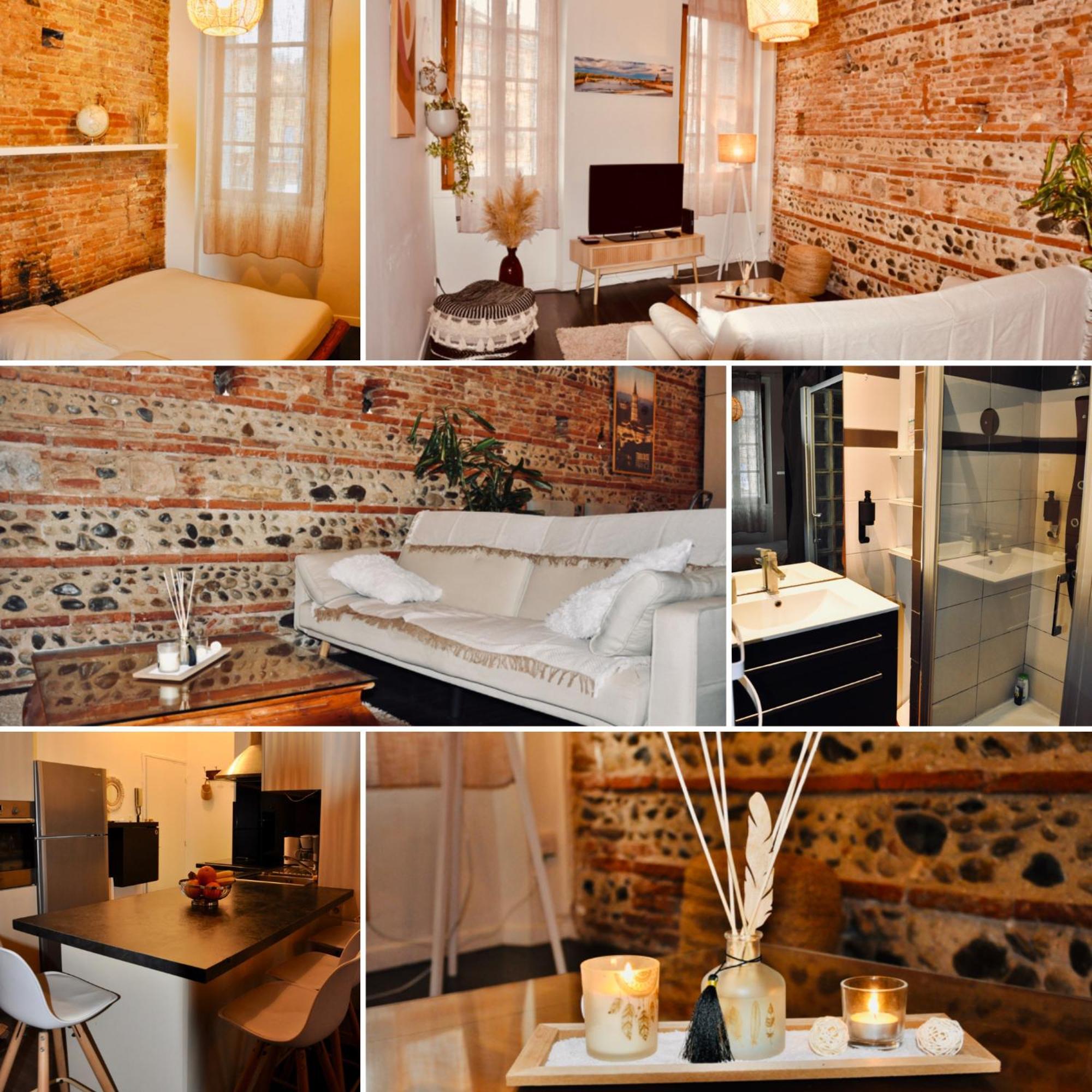 Ferienwohnung Le Charme D'Arnaud Hypercentre Wifi Accueil Gratuit H24 Toulouse Exterior foto